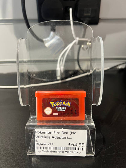 Pokemon Fire Red (No Wireless Adaptor), Unboxed