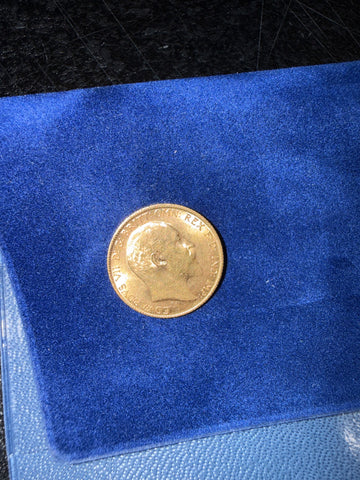 Half Sovereign /22ct - XRF TESTED -  1906