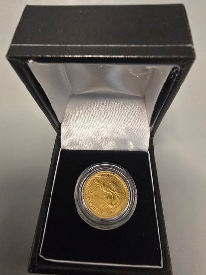 24ct Gold Coin 3.1G (999) Britannia 2020 1/10 oz Gold Bullion Coin
