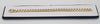 9ct yellow gold curb style bracelet 19.4g 8" with box