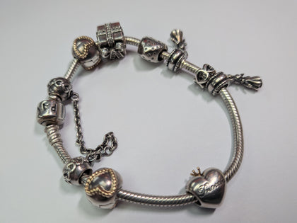 Pandora Charm Bracelet With  Charms
