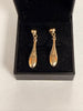 9ct drop earrings
