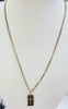 9ct Gold Chain With Diamond Pendant 21"
