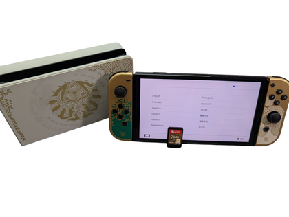 Nintendo Switch OLED The Legend of Zelda: Tears of The Kingdom Edition with breathe of the wild Preston store