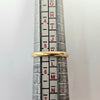 18ct Yellow Gold three stone ring size K