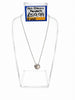 18ct White Gold necklace and Pearl Pendant. **6.44g** **Hallmarked** **17.5 Inches**