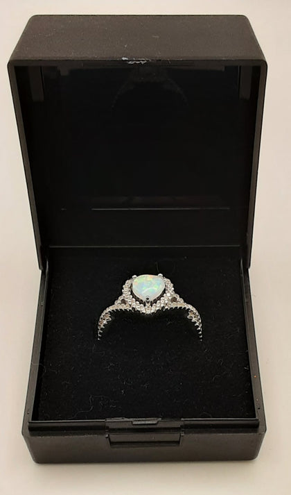 New Silver ring size N