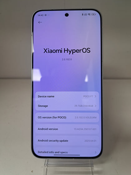 Xiaomi Poco F7 256GB Silver - Great Yarmouth