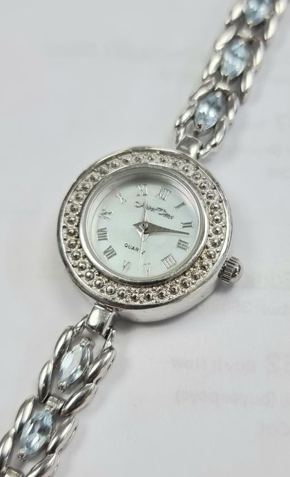 Jewel Time 925 Silver And Gemstone Ladies Watch LW7663