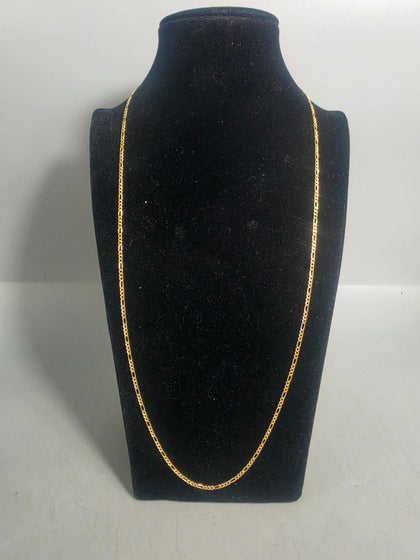 9ct GOLD NECKLACE 375 1.6G 20'' in Length