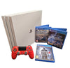 Sony Playstation 4 Pro 1TB Bundle White**Unboxed**