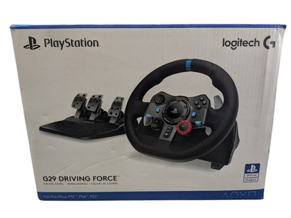 Sony Ps5 Logitech G29 Driving Force Wheel & Pedals Boxed