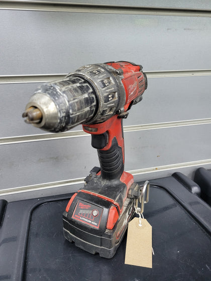 Milwaukee M18 C18PD 18V Compact Cordless Combi Percussion Drill - With 4.0Ah Battery - WELL USED.
