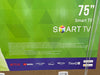 Brand new 75" 4k SMART TV (collection only)