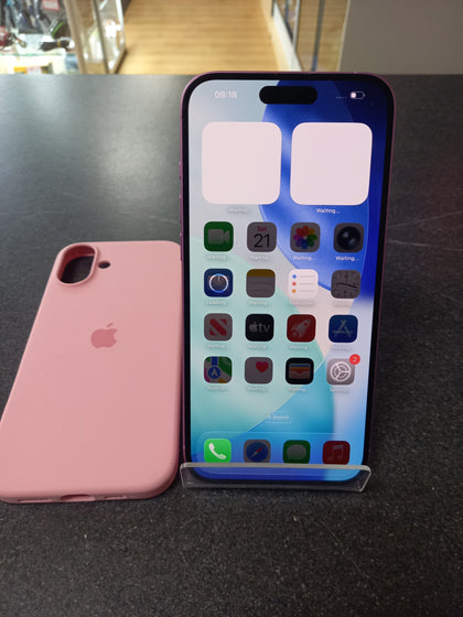 Apple iPhone 16 Plus 94%bh 128gb With Genuine Pink Apple Case