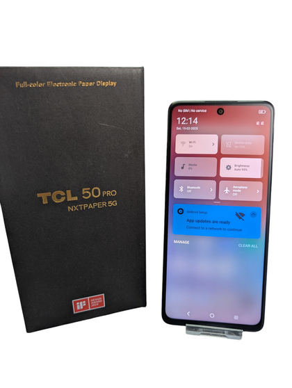 Tcl 50 Pro Nxtpaper 8GB/512GB 6.8 Grey MOBILE PHONE BOXED PRESTON STORE