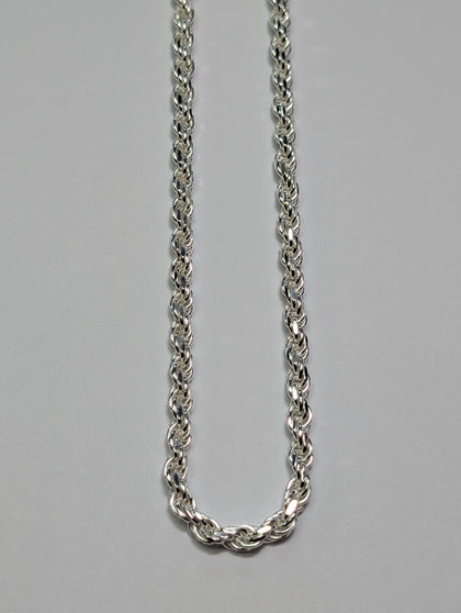 Brand New Silver Rope Chain