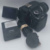 Canon camra EOs 600D + 18-55mm with Charger unboxed Black