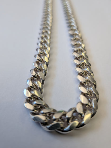 Silver Curb Chain 20