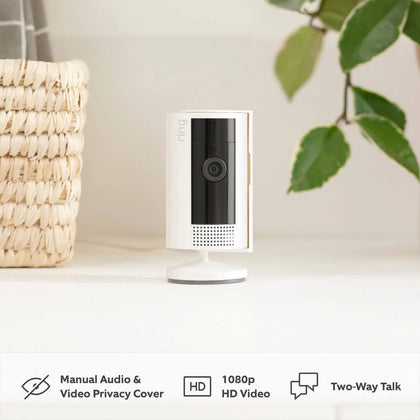 Ring Indoor Camera (2nd Gen) - White Security Camera