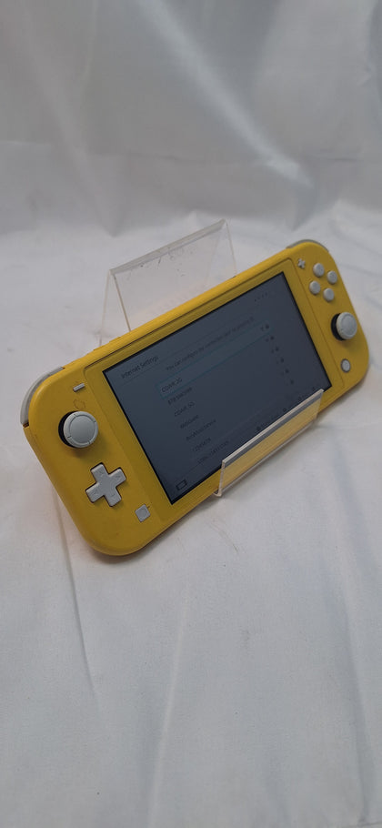 Nintendo Switch Lite console 32GB yellow unboxed with original charger
