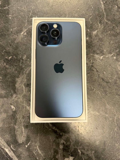 Apple iPhone 15 Pro Max - Unlocked / 256GB - Blue Titanium - Battery Health 86%