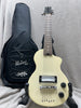 CARRY-ON ELECTRIC GUITAR DESIGNED IN THE UK BY BLACKSTAR CREAM WITH CARRY CASE **UNBOXED **