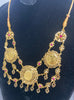 22ct Gold 3 1/2 Sovereign Necklace, 53g
