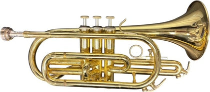 Elkhart 300 Series Cornet Case with Dennis Wick Mouthpiece Boxed