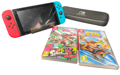 Nintendo Switch Console (V2) Bundle ***No Dock***