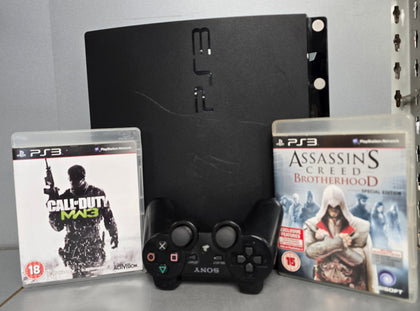 Playstation 3 Slim Console, 250GB, Bundle **Unboxed**