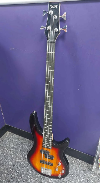 Glarry Electric Bass Guitar With Strap, Bag And Cable