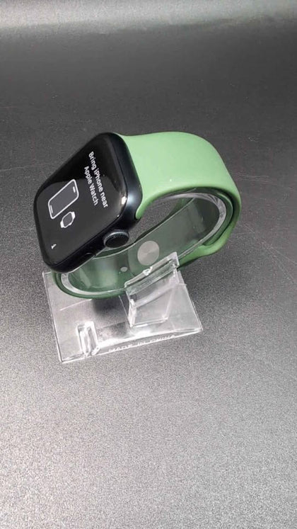 Apple Watch Series 7 Smart watch - 41mm Case - GPS - Unboxed With Green Strap & Charger