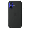 Apple iPhone 16 Silicone Case with Magsafe - Black 