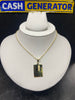 14ct Gold Chain and Pendant, 3.0g 20"