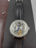 Ingersoll Jazz Automatic Watch 44mm Silver Moon Phase With Leather Strap Boxed