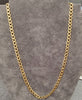 9ct Yellow Gold Men's Curb Chain 24"