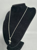 18CT White Gold Necklace 5G 24" With Pendent
