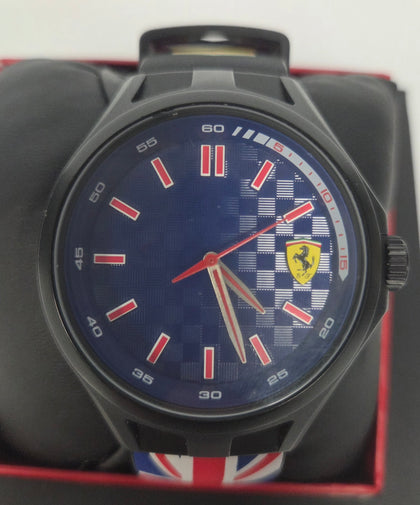 ferrari scuderia mens sports Watch boxed