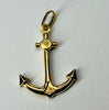 18CT ANCHOR PENDANT 3CM LENGTH