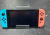 Nintendo switch console, 32gb, +Neon red/Blue joy - con , no Dock, loose joycon, clip broke.