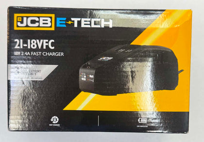 JCB 18V 2.4A Fast Charger