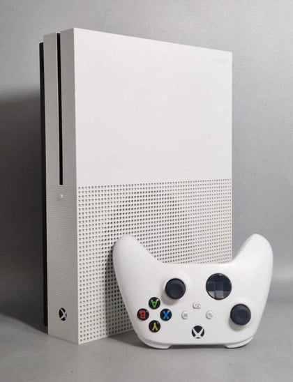 Xbox One S Console 1TB White with Controller Unboxed