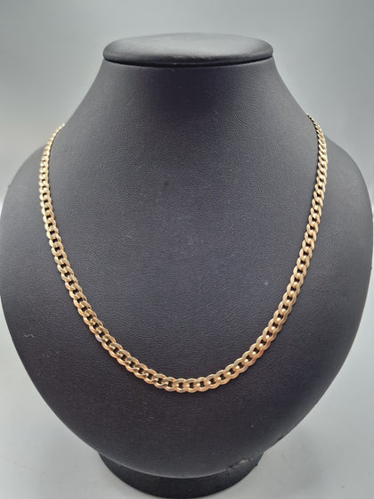 Gold Necklace 375 9ct 8.3G 18'' in Length