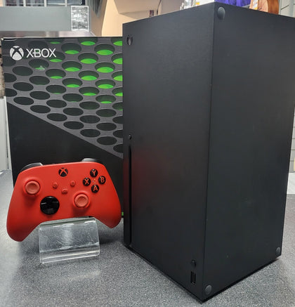 Xbox Series X Console - 1TB - Black - Boxed With Red Controller