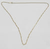 9ct Gold Figaro chain 20"
