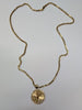 14ct Gold Rope Chain With Tree of Life Pendant