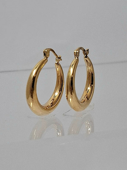 18 Carat Gold Earrings