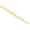 9ct Yellow Gold Solid Curb Bracelet of Weight 6.5gr and 8.5 Inch Length