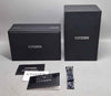Citizen Promaster Land Limited Edition Men's Gunmetal Grey Tone Bracelet Watch and Display Tank